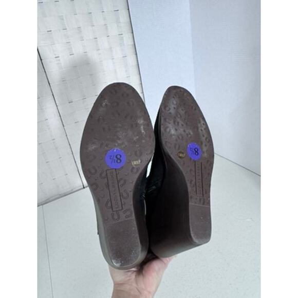 NWT!! "LUCKY BRAND" SZ 8.5 Women's Blk Sued Ankle Boots Side Zipper Classy Work - Picture 8 of 12